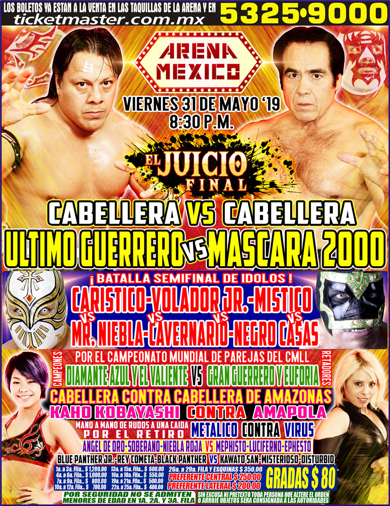 Mascara 00 Ug Amapola Kaho And Virus Metalico Tonight Luchablog