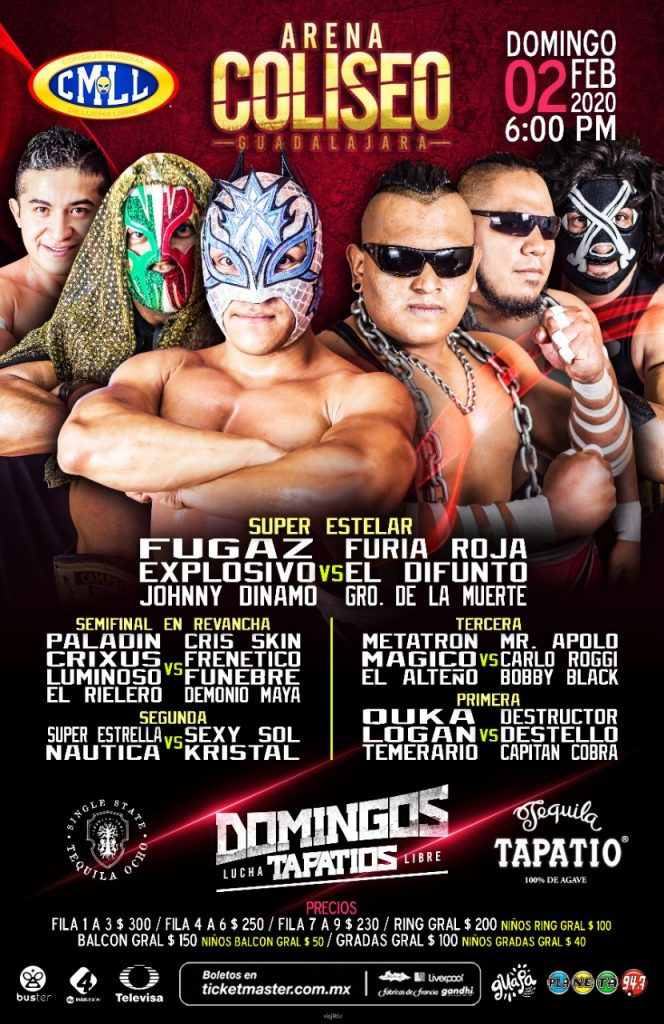 Una mirada semanal al CMLL (del 23 al 29 de enero 2020) 32 Una mirada semanal al CMLL (del 23 al 29 de enero 2020) 24